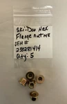 (5) 2020-23 Ski-doo Hex. Flanged Elastic Nuts M8 Oem #233281414 / #S45. Fixed Price $22.49.