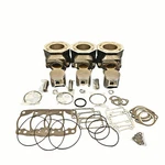 Used Arctic Cat 600 Cylinders Spi Pistons Gasket Kit 1995-2000 Zrt Powder Ex. Fixed Price $917.99.