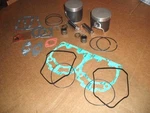 Skidoo 700 Dual Twin Pistons Bearings Gaskets Set New 1999-04 Rotax Sled. Fixed Price $239.99.