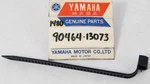 New Genuine Yamaha Black Zip Strap Wire Hose Clamp Part Oem 90464-13073-00 Nos. Fixed Price $9.91.