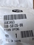 Polaris Return Spring, 3083463, New Oem Spring.. Fixed Price $8.25.