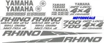 Decal Sticker Graphic Kit For Yamaha Rhino 700 Fender Plastic Hood Bed Tank. Fixed Price $35.00.