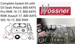 New Wossner Polaris Rmk 2016-17 Pro 800, Assault Piston Top End Kit W/seals. Fixed Price $549.95.