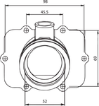 Kimpex Carburetor Mounting Flange Ski-doo 301722. Fixed Price $48.14.