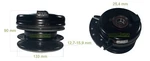 Electromagnetic Blade Clutch For Lawn Tractors Efco Oleo-mac / Ggp Vl Sdx. Fixed Price $227.72.