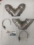 Ski-doo Y-pipe Heat Shields & Straps 03 Mxz Rev 600 700 800 514053592 514053594. Fixed Price $38.98.