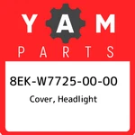 8EK-W7725-00-00 Yamaha Cover, Headlight 8EKW77250000, New Genuine Oem Part. Fixed Price $281.36.