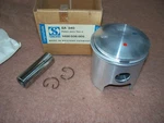 Vintage Snowmobile Sachs 340 Single Std Bore Piston Kit New Oem 1486-036-005. Fixed Price $199.95.