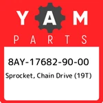 8AY-17682-90-00 Yamaha Sprocket, Chain Drive (19T) 8AY176829000, New Genuine Oem. Fixed Price $91.49.