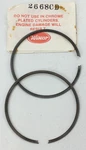 Jlo Cuyuna Snowmobile .010 Oversided Piston Ring Set Wiseco 2668CD Fits 1974-80. Fixed Price $24.99.