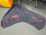 Nos Yamaha Oem Black & Red Snowmobile Cover 84-87 BR250 Bravo SMB-87BRV-CV-ER. Fixed Price $399.99.