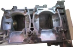 02' Arctic Cat Z-570 Crankcase #3006-002, 94B On Both Halves Item #4166. Fixed Price $150.00.