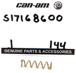 Genuine Oem Bombardier Brp Ski-doo 517168600 Compression Spring New Nos. Fixed Price $9.72.