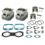 Rebuild Cylinders Gaskets Pistons Bearings Polaris 550 Fan 1999-2021. Fixed Price $537.98.