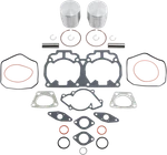Wiseco Ski-doo Piston Kit With Gaskets 70.50 Mm 493 Engine. Fixed Price $439.95.