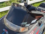 Cobra Powermadd Snowmobile Low Windshield For Polaris, Black, Used, 10132010. Fixed Price $87.00.