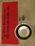 1979 80 81 Kawasaki Drifter 340 Recoil Cup Basket Bowl Catch Ring Boss Bolt. Fixed Price $14.00.