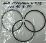 Jlo Rockwell Engine L-252 RM-252 Std Sized Piston Rings Set Of 3 / 000.42.12.510. Fixed Price $31.99.