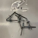 Pop Rivet 3/16" X .675 8 Pk ---- Ski-doo N. Fixed Price $7.20.