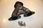 1991 Arctic Cat El Tigre Ext Exhaust Header Manifold Y Pipe 0712-031. Fixed Price $31.49.