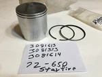 Nos Polaris 72 Tx Starfire 650 Piston 3081613 3081369 Rings 3081373 Vintage 440. Fixed Price $145.00.