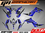 Yamaha Raptor 700R Graphics Kit 2013 2014 2017 2025 Decals Stickers Atv. Fixed Price $156.43.