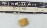 Genuine Kohler 33-151-01 Replacment Armature Plate Lubericating Wick / Pad. Fixed Price $11.99.