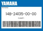 Yamaha Genuine Clamp 14B-24135-00-00. Fixed Price $28.47.