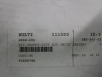 Arctic Cat Gearcase Gasket Set # 2602-191. Fixed Price $39.99.