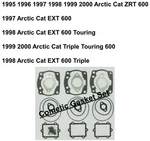 1995-2000 Arctic Cat Zrt 600 Ext Triple Touring 66.50 Mm Cometic Gasket Set. Fixed Price $48.34.