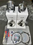 1969 70 71 72 73 74 Ski-doo 399 Tnt Alpine Nordic Olympic Lh/rh Pistons/gaskets. Fixed Price $175.00.