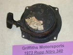 1973 Rupp Nitro 340 Fan 400? Engine Starter Rope Handle Recoil Rewind Pull. Fixed Price $115.00.