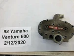 Yamaha Snowmobile Venture Vmax 600 Twin Engine Head 2800 Miles 8CR-11111-00-00. Fixed Price $62.30.