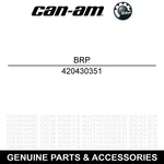 Ski-doo 420430351 Oem Joint Gasket 0.4MM 2006-2007 Gsx Gtx Mxz Skandic 380F 440F. Fixed Price $12.95.