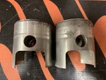 Vintage Powerdome Snowmobile Racing Pistons Brut Polaris Starfire 340 Scorpion. Fixed Price $50.00.