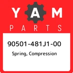 90501-481J1-00 Yamaha Spring, Compression 90501481J100, New Genuine Oem Part. Fixed Price $39.31.