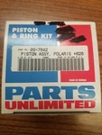 Parts Unlimited Piston & Ring Kit +020 For Polaris. Part# 09-7042. Fixed Price $29.74.