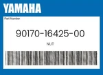 Yamaha Genuine Nut 90170-16425-00. Fixed Price $9.34.
