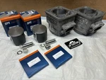 Skidoo Formula 580 582 Cylinder Pistons Bearings Grand Touring Top End Kit #138. Fixed Price $587.00.