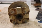 Suzuki Ozark 250 Front Wheel Left Hub 54110-05G00 2002-2006 Missing Stud. Fixed Price $54.00.