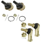 Tie Rod End Kit & Upper Lower Ball Joints Yamaha Bruin YFM350 2004-2006. Fixed Price $61.07.