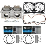 Niche Cylinder Piston Gasket Kit For Polaris Pro Rmk Rush Switchback 800 3022828. Fixed Price $445.95.