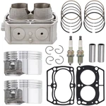 Niche Cylinder Piston Gasket Kit For Polaris Ranger Sportsman 800 5254357 (80MM). Fixed Price $263.95.
