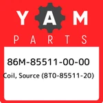 86M-85511-00-00 Yamaha Coil, Source (8T0-85511-20) 86M855110000, New Genuine Oem. Fixed Price $189.41.