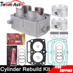 Cylinder Piston Top End Kit Gasket For Polaris Ranger 700 800 Crew 4X4 6X6 Efi. Fixed Price $150.95.