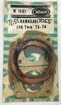 Arctic Cat 1973 74 Ext T1A340RX Engine Top End Gasket Set Wiseco Brand W1461. Fixed Price $33.99.