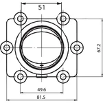 Kimpex Carburetor Flange For Polaris 07-100-56. Fixed Price $48.42.