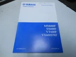 Yamaha Factory Snowmobile Owners Manual 01 MM600F/SX600F/VT600F/VX600DXF. Fixed Price $12.98.