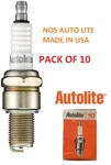 Nos Autolite Spark Plugs Snowmobile Motorcycle Moped Scooter 10 Pack. Fixed Price $24.99.