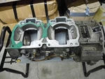 2003 Racing Ski Doo Dtype 453 Mxzx 440 Crankcase W/pump 420888768. Fixed Price $149.00.